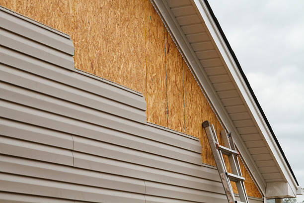 Professional Siding Inspection technician working in Radiant, VA